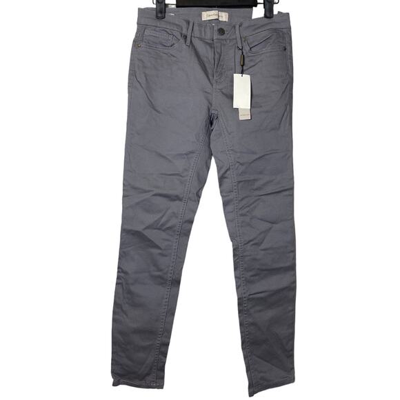 Calvin Klein Women's Mid Rise Ankle Skinny Jeans Gray 4 NWT - Picture 1 of 4
